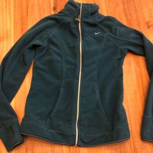 Nike fleece running jacket